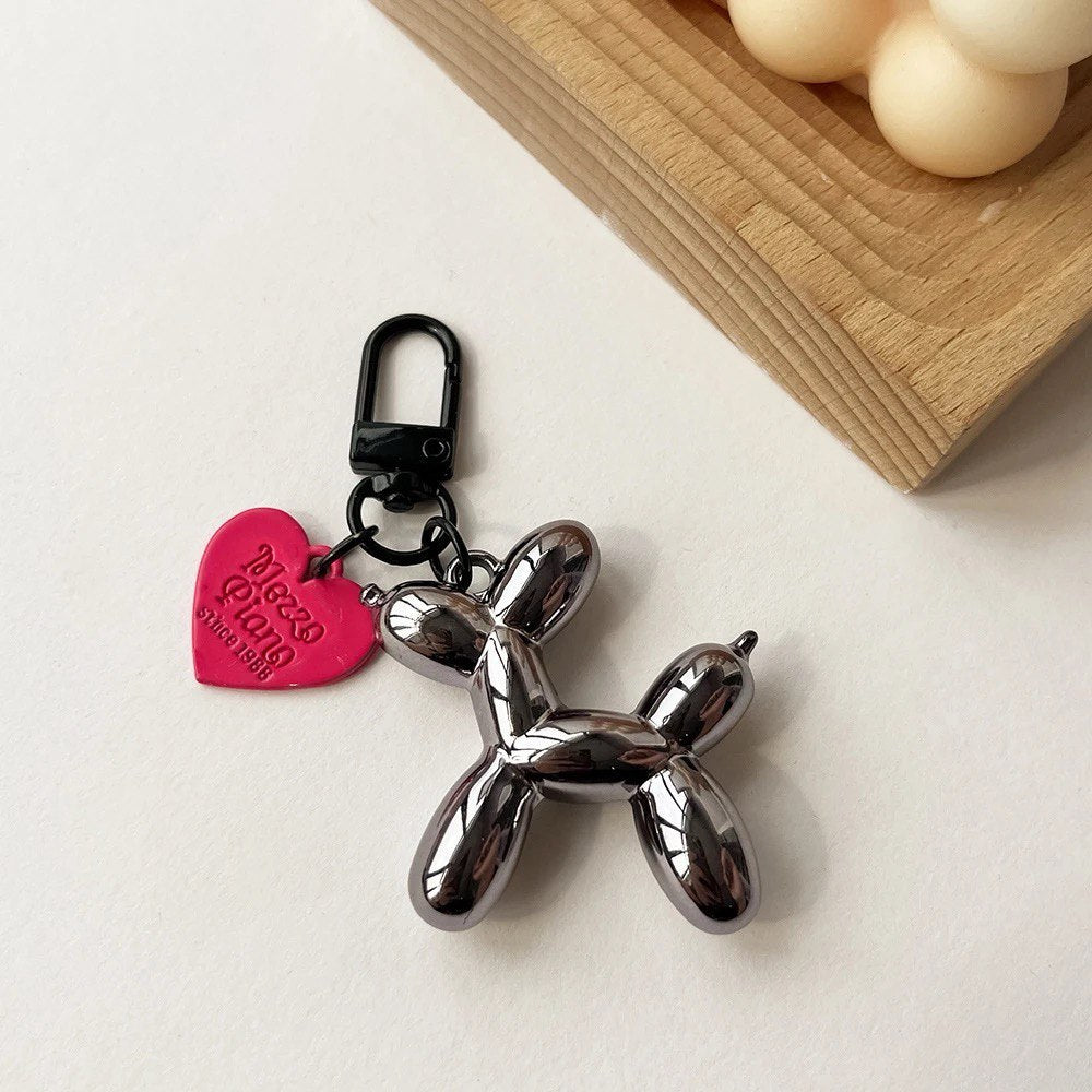 Perfect for Dog Lovers | Adorable Balloon Dog Keychain