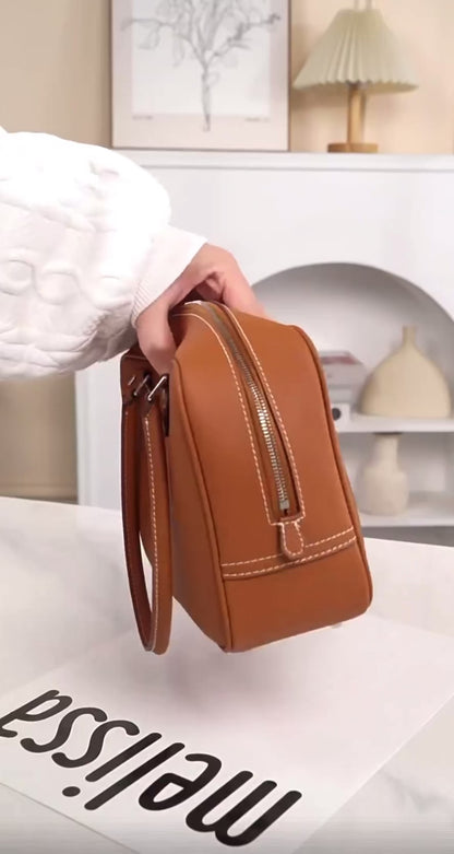 Handcrafted Women's Leather Handbag - Elegance in Every Stitch