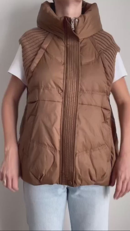 Luxurious Plus Size Women's Duck Down Vest