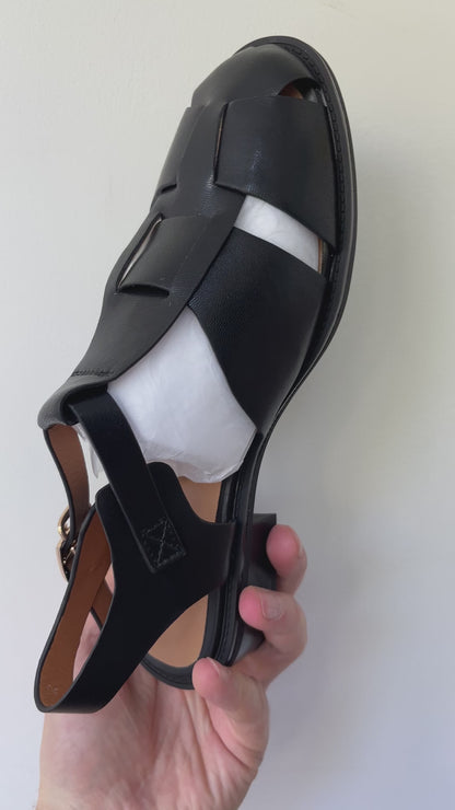 Handgefertigte Eleganz: Damensandalen aus echtem Leder