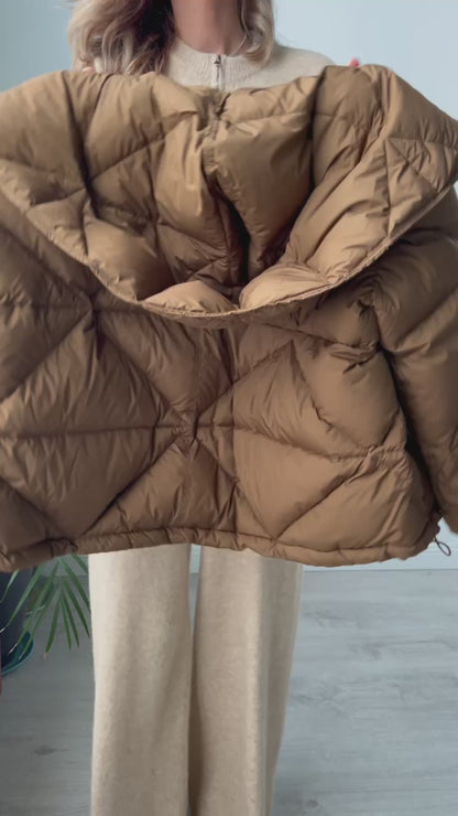 Stylish Women's Lightweight Duck Down Jacket – Perfect for Chilly Days